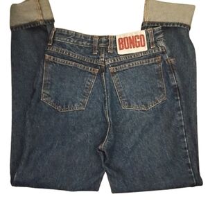 Authentic 90's Bongo High Rise Tapered Leg Mom Jeans 26 Street Wear Sexy USA